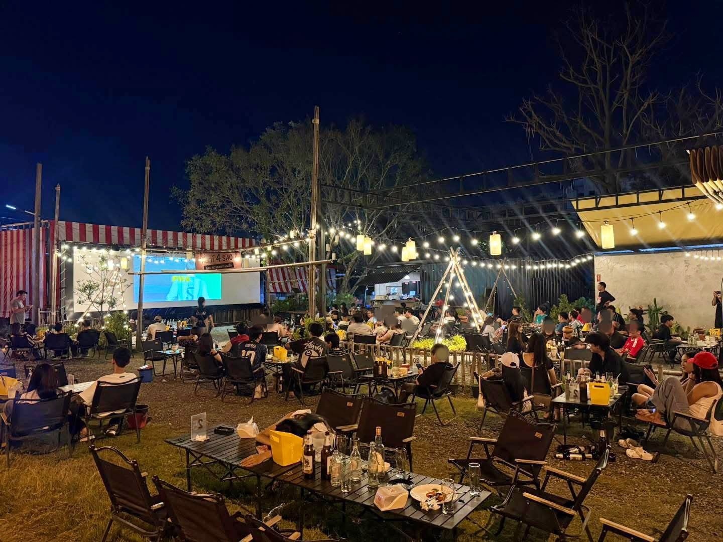 เซ้งร้าน Camping Bar & Restaurant ย่านนวมินทร์ บึงกุ่ม ถนนประเสริฐมนูกิจ ก่อนถึง Chocolate Ville