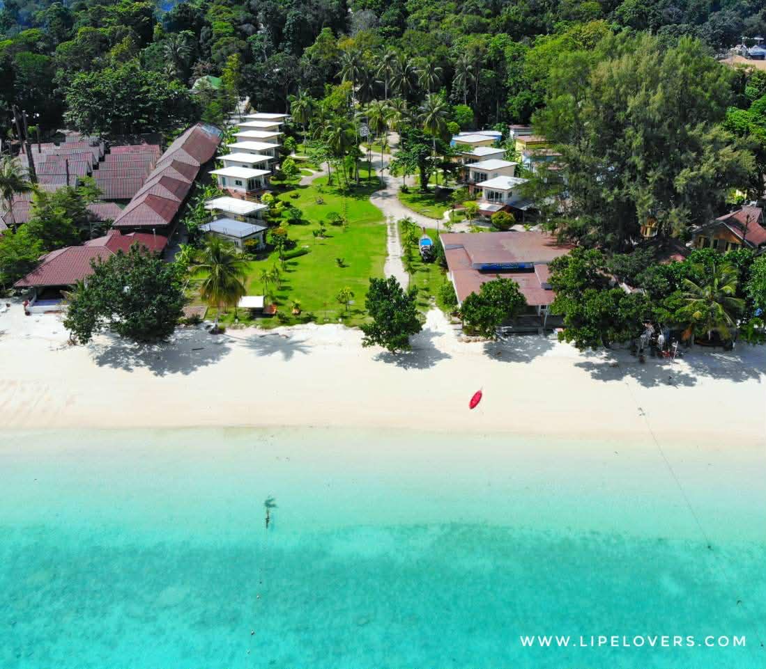 ขายที่ดินบนเกาะหลีเป๊ะแปลงใหญ่พร้อมโรงแรม สวยสุดในเกาะ