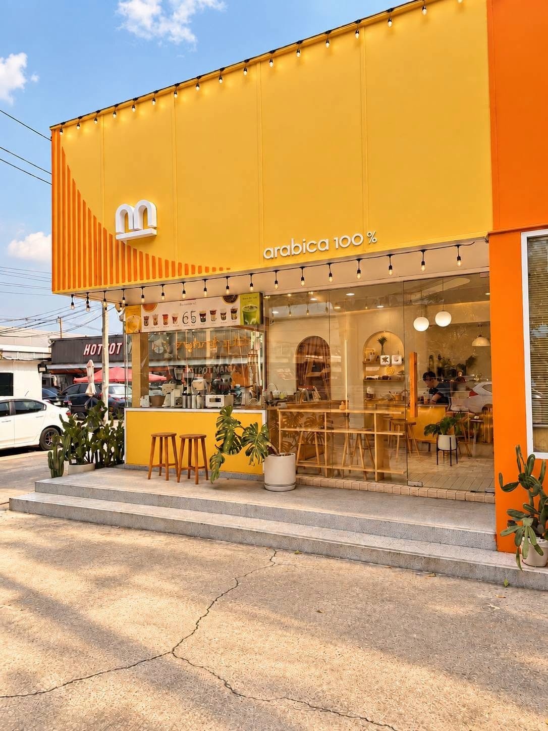 เซ้ง ร้านกาแฟ สวยมาก พระราม 2 ติดถนนใหญ่ ข้าง BigC พระราม 2 ตรงข้าม Central