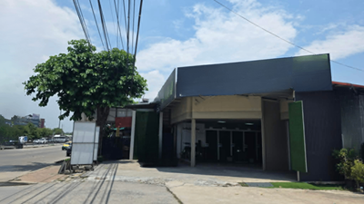 เซ้ง โชว์รูมพร้อมโครงสร้าง ทำเลติดถนนกาญจนาภิเษก บางใหญ่ นนทบุรี